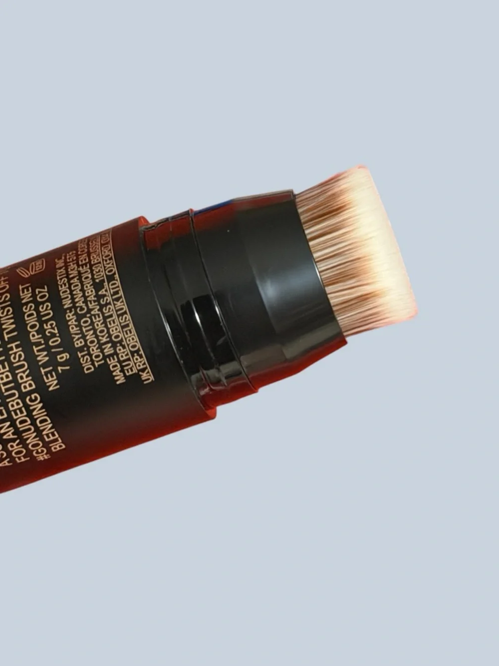 Nude Stix Multi tasking Balm in PICANTE Bright Red Orange Cream Stick